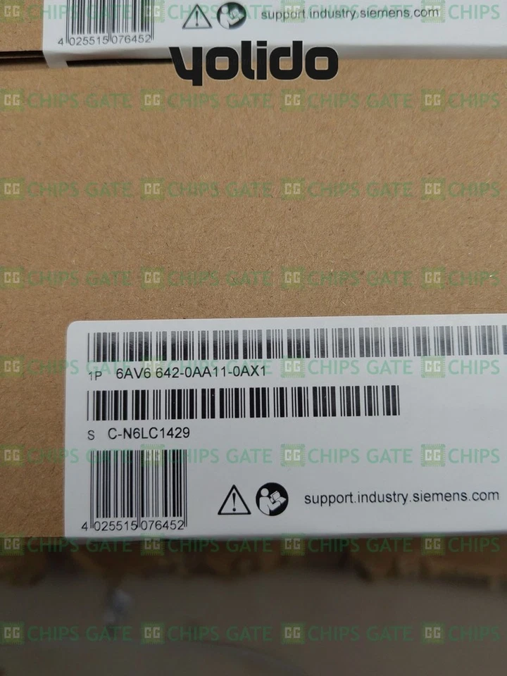 SIEMENS SIMATIC TP177A Touch Panel 6AV6642-0AA11-0AX1 6AV6 642-0AA11-0AX1 Stock - Image 1 of 1