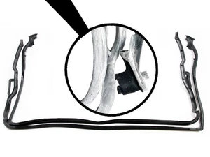 2 Türdichtungen Türgummis für Mercedes W123 Coupe C123 in Original Qualität - Bild 1 von 4