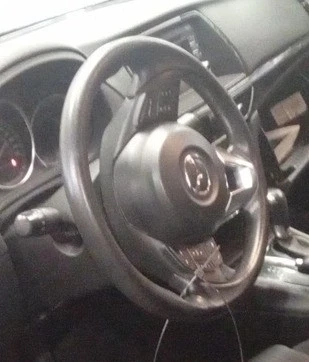 2014-2015 Mazda Mazda 6 LH Driver Steering Wheel Airbag OEM - Image 1 of 2