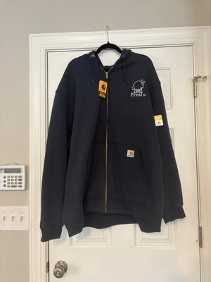 Sudadera Carhartt TS0122-M holgada peso medio cremallera completa 3XL nueva con etiqueta Foto 1 de 4