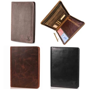 MATADOR BARCELLONA cartella documenti in pelle cartella conferenze cartella da lavoro RFID A4 - Foto 1 di 30