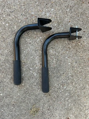 Barras de prensa de inmersión/cuerpo para parte superior del cuerpo Total Gym asas acolchadas - falta 1 pin Foto 1 de 4