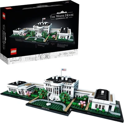 LEGO Architecture 21054 White House Building Set 2021, Home & Decor - Multicolor - Image 1 of 4