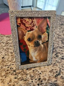 4x6 Vintage Bilderrahmen Strass Kristalle schwer  - Bild 1 von 8