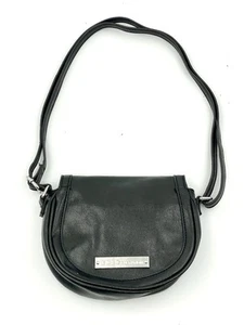 BCBG Generation Small Shoulder Crossbody Bag Black Pleather APV015PS - Picture 1 of 15