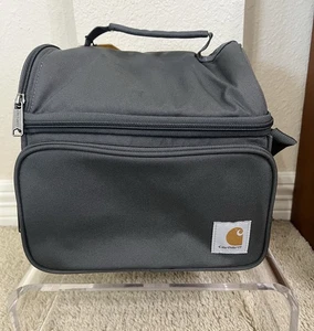 Carhartt Dual Compartment Insulated Lunch Cooler Bag Grau Neu mit Etikett - Bild 1 von 7
