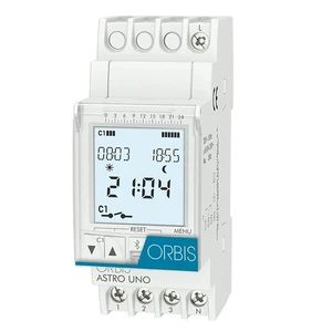 ASTRO UNO 230 VAC interruttore orario Astronomico digitale 1 relè  - ORBIS OB... - Foto 1 di 1