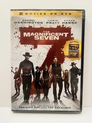 Magnificent Seven (2-DVD, 2016) Denzel Washington, Chris Pratt - Plus Silverado! - Image 1 of 2
