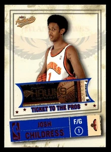 2004-05 Fleer Authentix Standing Room Only #126 Josh Childress SN,RC #/10 - Picture 1 of 2