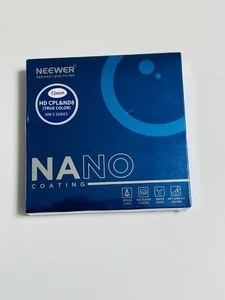 Neewer 72mm CPL/ND8 Filter A4-54 for Cameras Used Condition - Picture 1 of 4