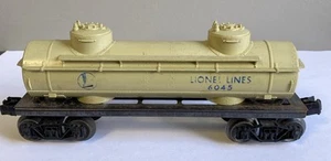 VTG 1959 Lionel Lines Tank Car 6045 O Ga Model Train Railroad RR - Picture 1 of 16