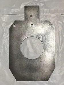 AR500 2/3 IDPA IPSC Bullseye Steel Shooting Target Gong 1/4" 12" X 20" 6" Center - Picture 1 of 1