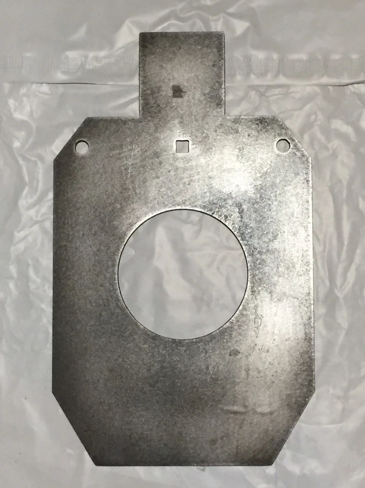 HMF TARGETS AR500 2/3 IDPA IPSC Bullseye Steel Shooting Target Gong 3/8" 12" X 20" 6" Center