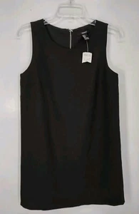 NWT Forever 21 Shift Dress Women’s Size S Sleeveless Black Lined Polyester - Picture 1 of 7