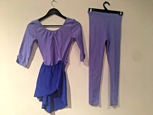 Lyrical/Modern / Jazz /Neo-Classical Dance Costume - Leotard, tights & 2 skirts - Picture 1 of 12