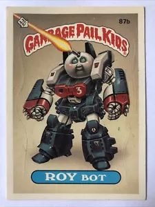 Garbage Pail Kids Topps Original Series 3 Sticker Roy Bot 87b - Picture 1 of 2