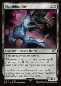 Shambling Cie'th U MTG Final Fantasy M/NM, English - Picture 1 of 1