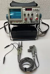 Sony Tektronix Oscilloscope 305 DMM: w/ Tektronix P6149A Probes - Picture 1 of 17