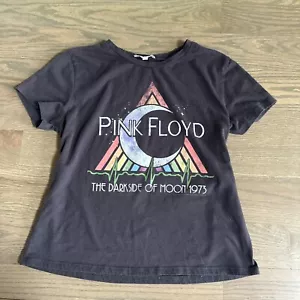 GB Girls T-shirt Pink Floyd size 14/16 L Short sleeve Black - Picture 1 of 2