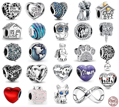 Charms Anhänger 925 Sterling Silber Armband Damen Geschenk - Marken kompatibel - Bild 1 von 4