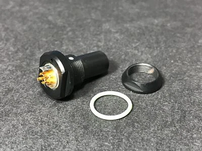 NEW Fischer 7 Pin Male Multipole Panel Mount Connector SFPE 102 A056-149GF - Image 1 of 4