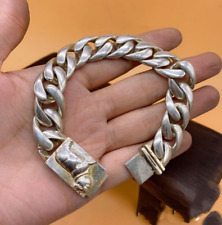 Fashion Miao Silver Male and Female Zodiac Pig Noble Bracelet