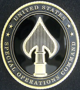 US Special Operations Command SOCOM Command Sergeant Major Challenge Coin - Bild 1 von 2