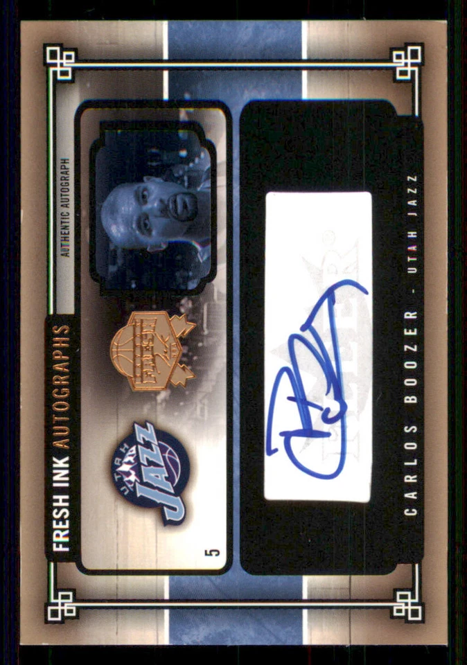 2004-05 SkyBox Fresh Ink AUTO #CB Carlos Boozer /199 - Image 1 of 2