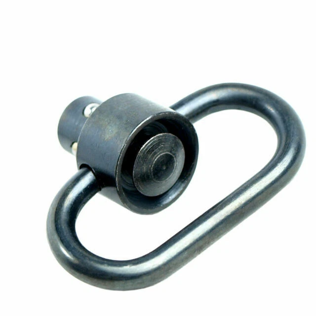 2pcs Heavy Duty Flush Push Button Quick Detach QD Sling Swivel Mount 1.25" Loop