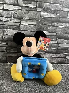 Cornice fotografica peluche peluche Disney Store 7 cm x 7 cm con etichette - Foto 1 di 5