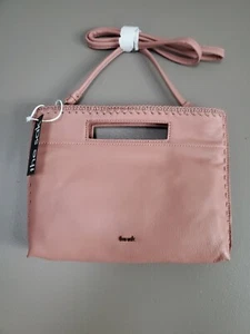 THE SAK Linden Crossbody Handbag in Coral Small New - Picture 1 of 4