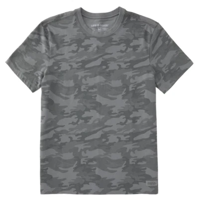 Новый с Ярлыками Мужская жизнь это хорошо серый по всему напечатано камуфляж камуфляж SS дробилка - Изображение 1 из 2