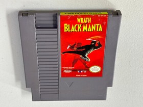 Wrath of the Black Manta (Nintendo NES) Authentic Tested
