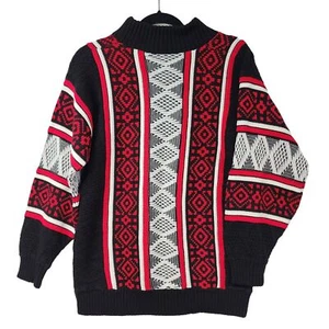 Suéter para mujer Norwegian talla 16 negro cuello simulado manga larga - Imagen 1 de 4