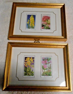 Set of 2 Framed Original Bristish Trade Cards for Will's Cigarettes - Picture 1 of 4