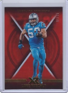 2017 Panini XR Base Orange Parallel #16 Luke Keuchly 51/75 - Picture 1 of 1
