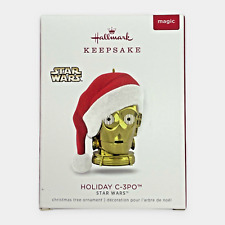 Hallmark Ornament 2018 Star Wars Holiday C3PO Christmas Holiday Brand New