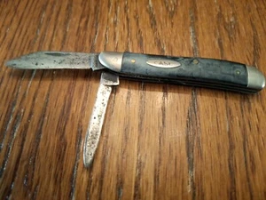 Vintage 1978 CASE XX U.S.A. 2 Dot Two Blade Peanut Folding Pocket Knife - Picture 1 of 8