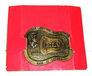 Elvis Presley "For All the King's Men" Belt Buckle - Picture 1 of 2