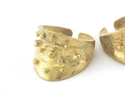 Заявление кольцо регулируемый необработанный латуни (18 мм 8US внутренний размер) 3839 - Изображение 1 из 2