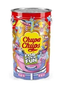 1000x CHUPA CHUPS Lollipops Mega Tin Assorted Candy Sweets Lollies 1000 x 12g - Picture 1 of 2
