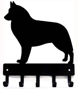 Belgian Sheepdog / Groenendael Dog Key Rack/ Leash Hanger Made in USA - Picture 1 of 7
