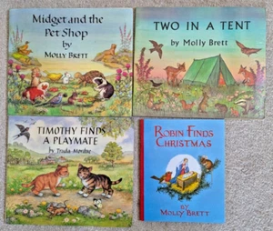 4 Vintage Molly Brett Medici Books For Children Truda Mordue Paperbacks Lot - Picture 1 of 7