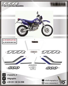 Aufkleber TTR 600 2002 2003 tt600R Grafik/Stickers/Decal TT 600 - Bild 1 von 1