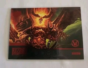 Upper Deck Blizzard Legacy Collection Sargeras #3 horda (nuevo) (una sola carta) - Imagen 1 de 2