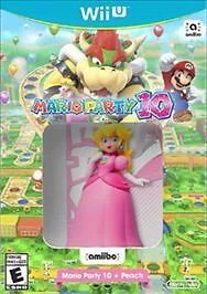 Mario Party 10 + Peach (Nintendo Wii U, 2016)
