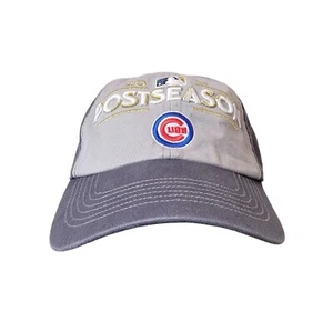 Chicago Cubs 2017 Postseason '47 Brand Strapback Hat  Authentic MLB Baseball Cap - Picture 1 of 6