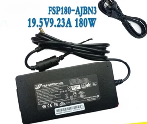 Genuine FSP 180W 19.5V Charger for Clevo 5.5*2.5mm Tip Power Supply AC Adapter - Picture 1 of 5