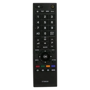 Neu Ersatz TV Fernbedienung Für Toshiba CT-90326 CT90326 Fernseher TV - Bild 1 von 1