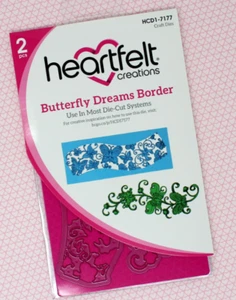 Heartfelt Creations Fustella Artigianale ~ BORDO SOGNI FARFALLA - 7177 - Foto 1 di 2
